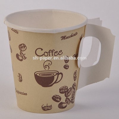 paper cup with handle for beverage in Middle east Market