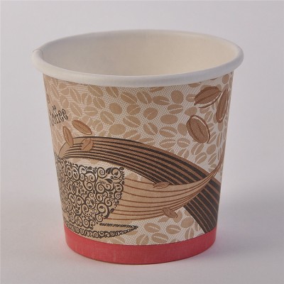 The Best and Cheapest blanks disposable 4oz single wall paper coffee cup