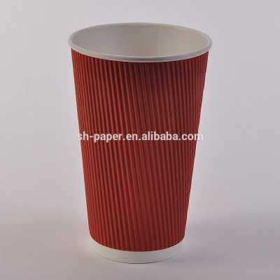 Custom size take away paper cups for hot coffee