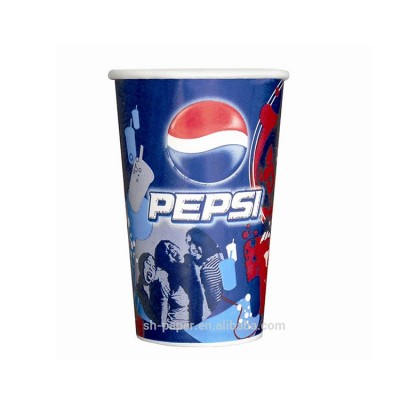 disposable paper cup 2oz-24oz cola for drinking