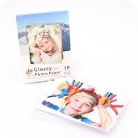 Factory HOT SALE high quality inkjet glossy photo paper luminous photo paper for digital printing